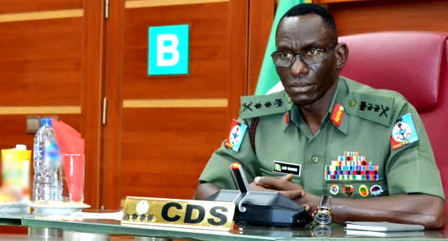 We Will Give Them The Bloody Nose They Desire - CDS Irabor Sends Strong Message To Bandits
