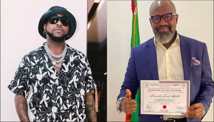 Osun: Davido Mocks His Cousin As His Uncle Wins PDP Governorship Ticket