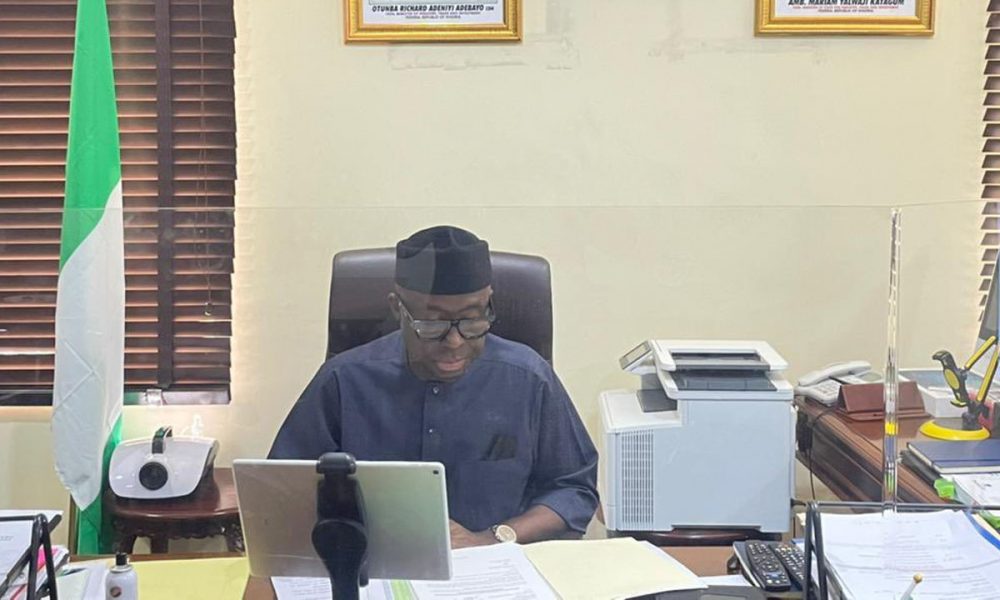 Minister of Industry, Trade and Investment, Otunba Niyi Adebayo