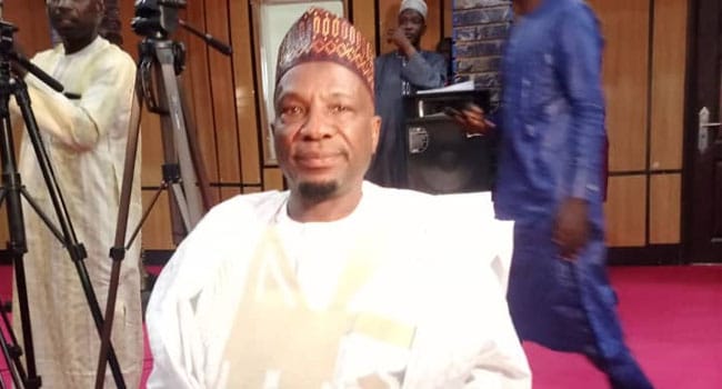 Matawalle Swears In Senator Hassan As New Deputy Governor
