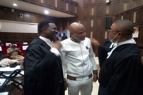 Nnamdi Kanu Speaks On Denying Being An IPOB Member